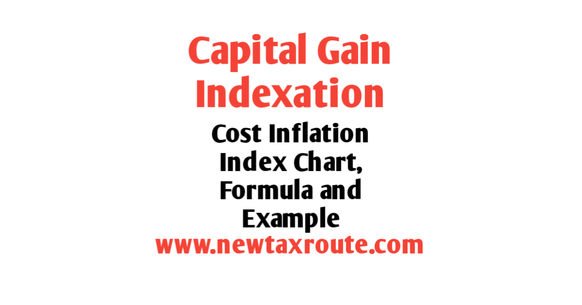Capital Gain Indexation