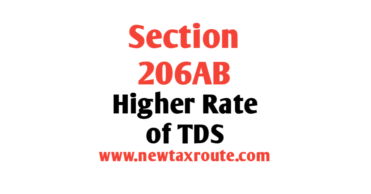 Section 206AB of the Income Tax Act 1961