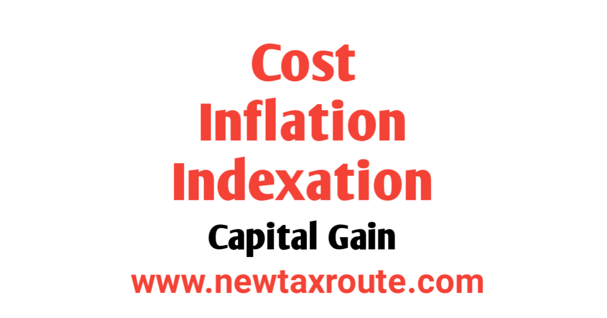 Cost Inflation Index Chart India