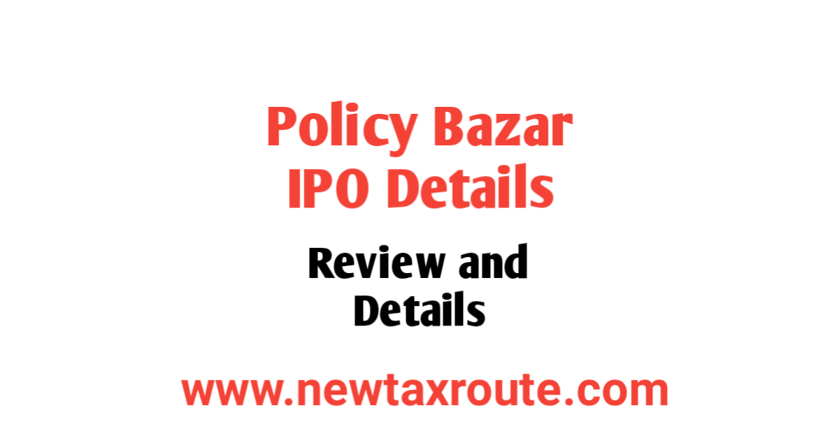 Policy Bazaar IPO